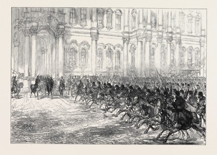 ROYAL MARRIAGE FESTIVITIES AT ST. PETERSBURG: REVIEW BEFORE THE EMPEROR, THE PRINCE OF WALES, AND