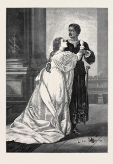 "OTHELLO AND DESDEMONA," BY W.S. HERRICK, 1874