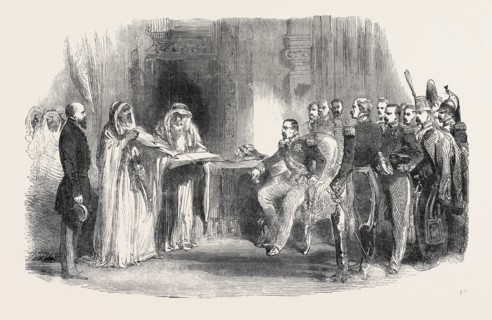 LIBERATION OF ABD-EL-KADER, BY THE PRESIDENT, FROM THE CHATEAU OF AMBOISE
