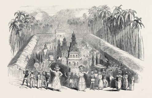 FESTIVAL OF THE PERAHERA, IN CEYLON