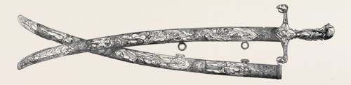 SWORD PRESENTED TO SIR CHARLES J. NAPIER, BY THE BELOOCH SIRDARS OF SCINDE, 1852