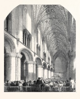 THE GRAND MUSICAL FESTIVAL IN HEREFORD CATHEDRAL, 1852