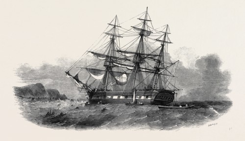 THE SHIP "CENTAUR," OF CALCUTTA, LOST ON THE COAST OF ARABIA.