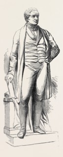 STATUE OF THE LATE SIR ROBERT PEEL, AT LEEDS