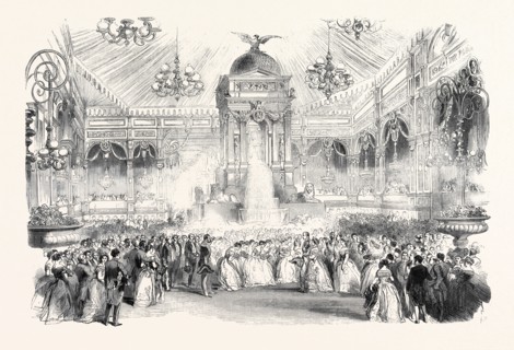 THE GRAND BALL IN THE MARCHE DES INNOCENS, 1852