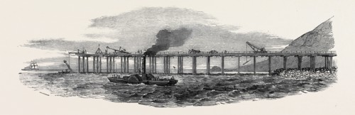 WORKS OF THE PORTLAND BREAKWATER, 1852