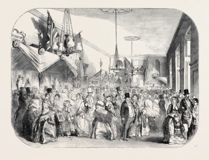GRAND FANCY BAZAAR IN GREENWICH HOSPITAL, IN AID OF THE QUEEN ADELAIDE NAVAL FUND, 1852