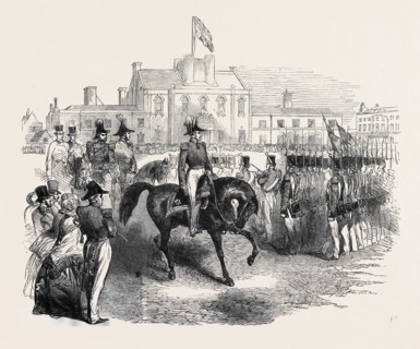 REVIEW OF THE HON. ARTILLERY COMPANY, BY HIS ROYAL HIGHNESS PRINCE ALBERT CAPTAIN-GENERAL AND