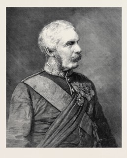 GENERAL SIR FREDERICK PAUL HAINES, G.C.B., C.I.S., COMMANDER-IN-CHIEF OF THE ARMY IN INDIA, 1879