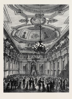 THE MARQUIS OF LORNE AND PRINCESS LOUISE AT MONTREAL: BALL GIVEN BY THE ST. ANDREW'S SOCIETY, 1879