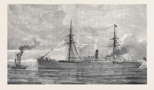 THE ZULU WAR: TROOP-SHIPS FOR THE ZULU WAR REINFORCEMENTS: THE DUBLIN CASTLE, 1879