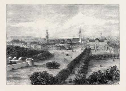 THE GREAT FLOOD IN HUNGARY: SZEGEDIN, BEFORE THE INUNDATION, 1879