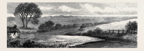IN THE MEATH HUNTING COUNTRY: NEAR ASHBOURNE, WHERE THE WARD UNION HOUNDS ARE KEPT, IRELAND, 1879
