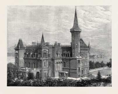 THE QUEEN'S RESIDENCE IN ITALY: VILLA CLARA, LAGO MAGGIORE, 1879