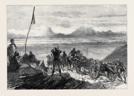 THE AFGHAN WAR: FIRST VIEW OF CANDAHAR, 1879