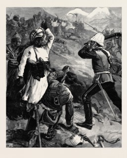 THE AFGHAN WAR: AN INCIDENT IN THE BATTLE OF FUTTEHAD, APRIL 2, 1879