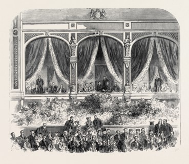 GRAND CONCERT AT THE CRYSTAL PALACE: THE ROYAL BOX, 1867