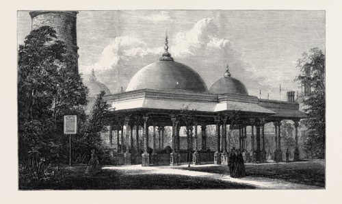THE BRITISH BOILER HOUSE IN THE PARK OF THE PARIS EXHIBITION, FRANCE, 1867
