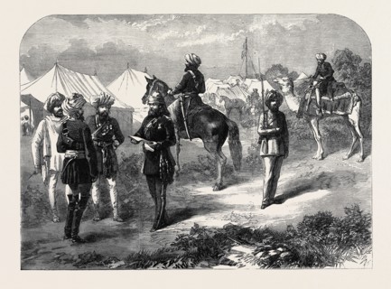 INDIAN TROOPS FOR THE ABYSSINIAN EXPEDITION, 1867