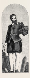 PALISSY, BY R. TOWNROE, MOSAIC PORTRAITS IN THE SOUTH KENSINGTON MUSEUM, LONDON, UK, 1867