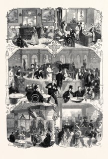 THE PARIS INTERNATIONAL EXHIBITION: THE SPANISH, SWEDISH, AUSTRIAN, TURKISH, AND CHINESE CAFÃâS IN