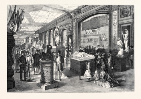 LA RUE DE RUSSIE IN THE PARIS EXHIBITION, FRANCE, 1867