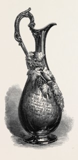 JUG PRESENTED TO C.L. ADDERLEY, ESQ , BY HIS FATHER'S TENANTS, 1867