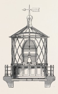 THE PARIS INTERNATIONAL EXHIBITION: J. DOUGLAS'S FIRST-ORDER LANTERN, FRANCE, 1867