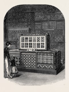 THE PARIS INTERNATIONAL EXHIBITION: MESSRS. MAW AND CO.'S EXHIBITION OF ENCAUSTIC TILE PAVEMENT,
