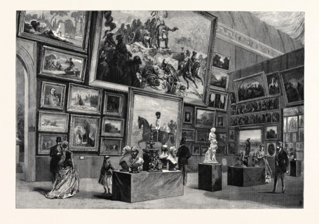 EXHIBITION OF FINE ARTS IN THE AUSTRIAN SECTION OF THE PARIS INTERNATIONAL EXHIBITION, FRANCE, 1867