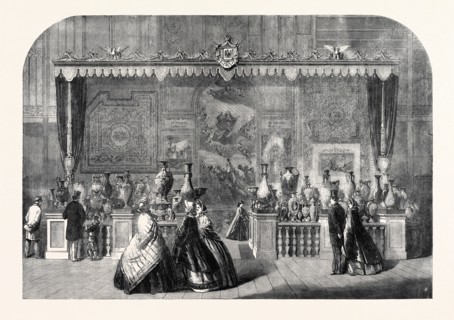 THE INTERNATIONAL EXHIBITION: TAPESTRIES OF GOBELINS AND BEAUVAIS, AND CHINA OF SEVRES, 1862