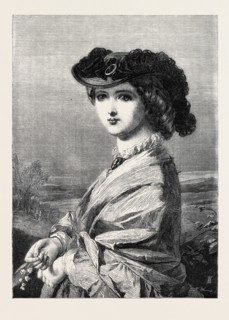 THE WINTER EXHIBITION PALL MALL: "MORNING," BY DICKSEE, 1862