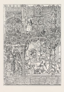 THE INTERNATIONAL EXHIBITION: STAINED GLASS WINDOW BY MESSRS. CHANCE BROTHERS, OF BIRMINGHAM: