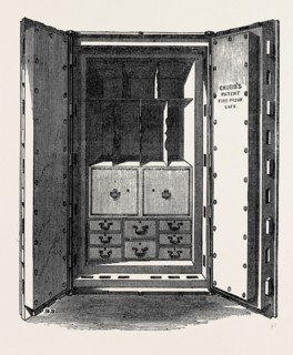 THE INTERNATIONAL EXHIBITION: CHUBBS' SAFE, 1862