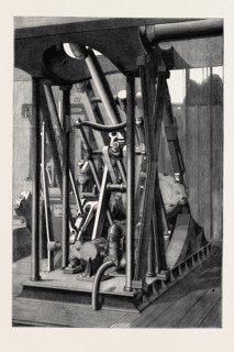 THE INTERNATIONAL EXHIBITION: MARINE ENGINE BY MESSRS. ESCHER, WYSS, AND CO., OF ZURICH, 1862
