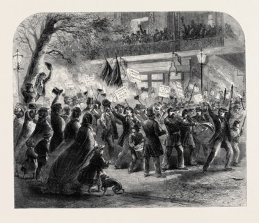 THE ELECTION OF MR. HORATIO SEYMOUR, GOVERNOR OF THE STATE OF NEW YORK: DEMOCRATIC PROCESSION