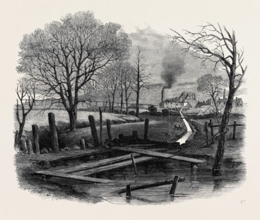 THE FATAL EXPLOSION AT ST. EDMUND'S MAIN COLLIERY, BARNSLEY: TRENCH CUT TO THE DEARNE AND THE DOVE
