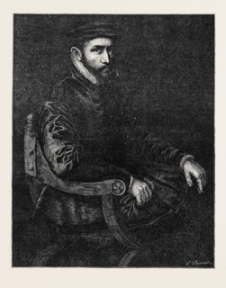 SIR THOMAS GRESHAM, BY SIR ANTONIO MORE, IN THE NATIONAL PORTRAIT EXHIBITION, SOUTH KENSINGTON,