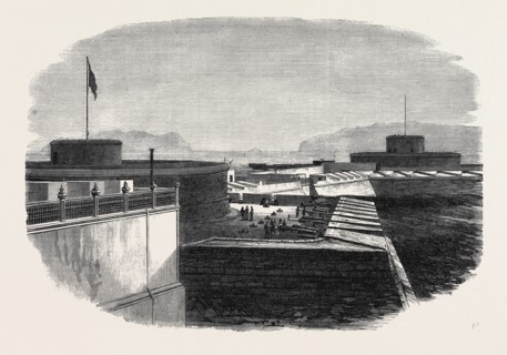 FORTS AND BATTERIES AT CALLAO, 1866