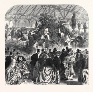 THE INTERNATIONAL HORTICULTURAL AND BOTANICAL EXHIBITION AT SOUTH KENSINGTON, LONDON, UK, 1866
