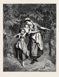"THE HAPPY MOTHER," BY T.H. GERARD, FROM THE INTERNATIONAL FINE ARTS EXHIBITION, PALL MALL, UK,