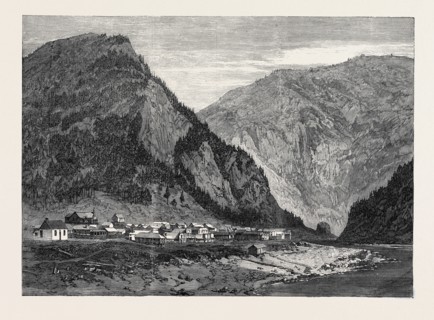 TOWN OF YALE, BRITISH COLUMBIA, 1866