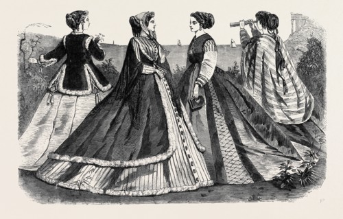 PARIS FASHIONS FOR MAY, FRANCE, 1866