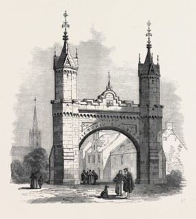 THE ROYAL MEMORIAL ARCH AT FETTERCAIRN, KINCARDINESHIRE, SCOTLAND, UK, 1866