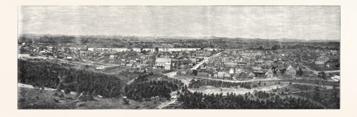 BRISBANE, THE CAPITAL OF QUEENSLAND, AUSTRALIA, 1866