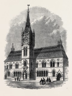THE NEW TOWNHALL, DUMBARTON, UK, 1866