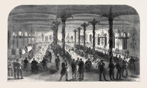 PUBLIC DINNER AT BARBADOES IN HONOUR OF THE COMMISSIONERS FROM THE BRITISH NORTH AMERICAN