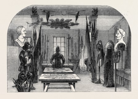 THE ARMOURY OF THE UNITED SERVICE INSTITUTION.