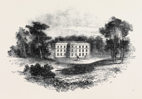 OSBORNE HOUSE, ISLE OF WIGHT, THE INTENDED RESIDENCE OF HER MAJESTY.