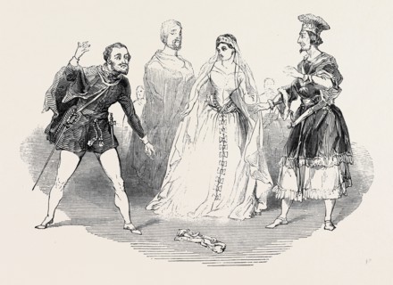 SCENE FROM "THE FAVORITE," AT DRURY-LANE THEATRE